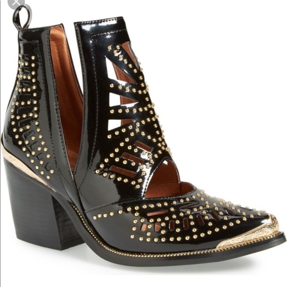 Jeffrey Campbell Mateo Studded Booties